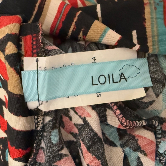 LOILA Pants L Black Red - Picture 7 of 8